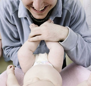 Массаж новорожденного