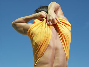 Спина мужчины